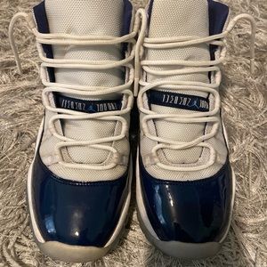 Blue Jordan 11s